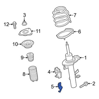 Ford OE - Left Suspension Strut Bracket