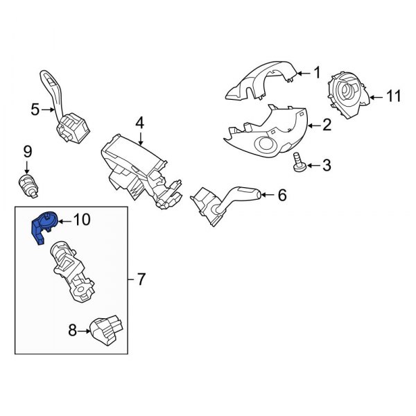 Ford OE GM5Z15607A Ignition Immobilizer Module
