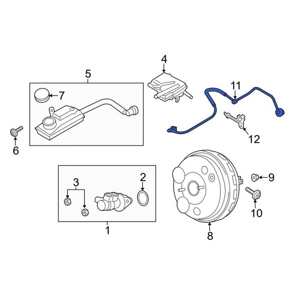 Brake Vacuum Hose