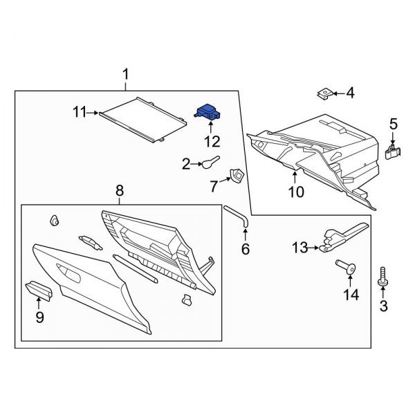 Glove Box Light