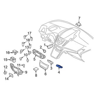 Ford OE - Turn Signal Switch