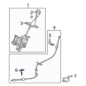 Ford OE - Lower Automatic Transmission Shifter Cable Bracket