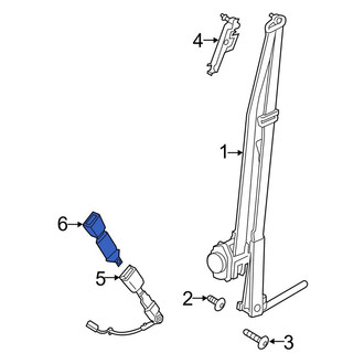 Ford OE - Front Seat Belt Extension