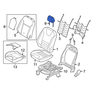 Ford OE - Rear Left Headrest