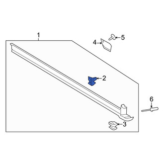 Ford OE - Truck Cab Corner Trim Panel Clip