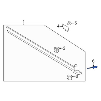 Ford OE - Mud Guard Rivet
