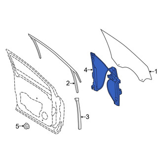 Ford OE - Front Right Window Regulator