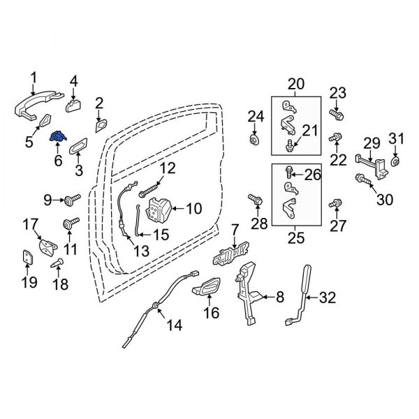 Door Lock Cylinder