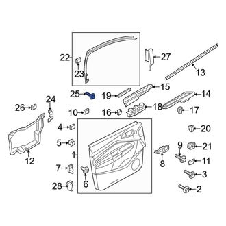 Ford OE - Roof Bow Bolt