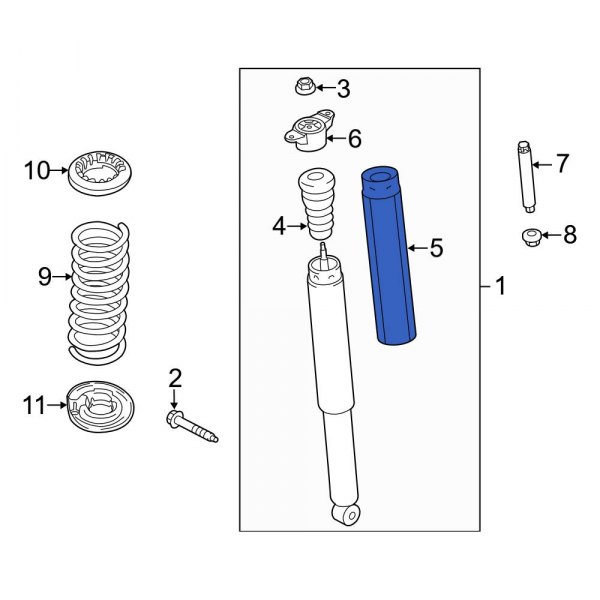 Suspension Shock Absorber Bellows