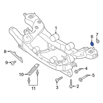 Ford OE - Rear Alignment Camber Adjusting Eccentric Bolt