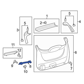 Ford OE - Rear Liftgate Pull Handle
