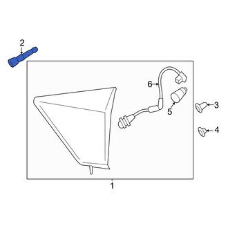Ford OE - Back Up Light Assembly Nut