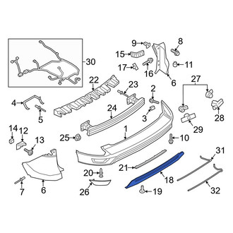 Ford OE - Rear Valance Panel