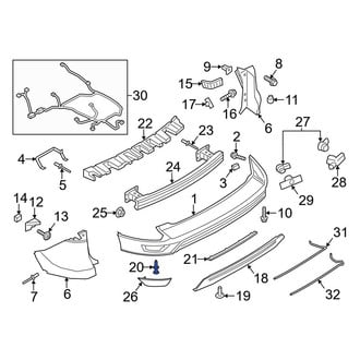 Ford OE - Bumper Impact Strip Clip