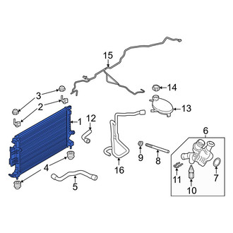 Ford OE - Radiator