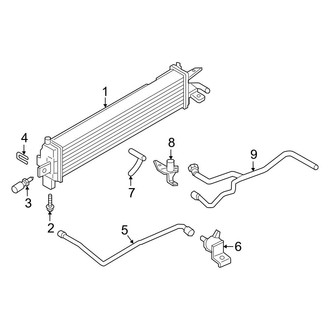 Ford OE - Cooling - Radiator & Components (Intercooler), (1.5L)