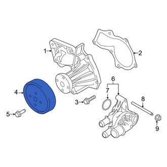 Ford OE - Engine Water Pump Pulley