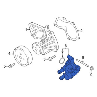 Ford OE - Engine Coolant Thermostat Kit