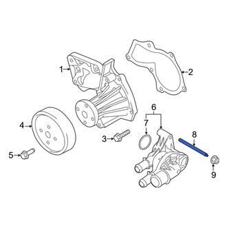 Ford OE - Engine Coolant Thermostat Housing Stud