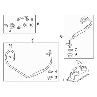 2017 Ford Escape OEM Transmission Parts - Coolers | CARiD