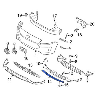 Ford OE - Front Bumper Trim