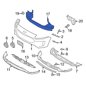 Ford OE - Front Bumper Impact Bar