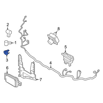 Ford OE - Front Left Inner Parking Aid Sensor Housing