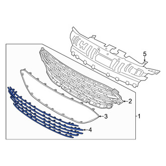 Ford OE - Front Inner Grille Molding
