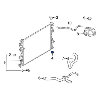 Ford OE - Lower Radiator Insulator
