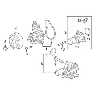 Ford OE - Cooling - Water Pump (1.5L)
