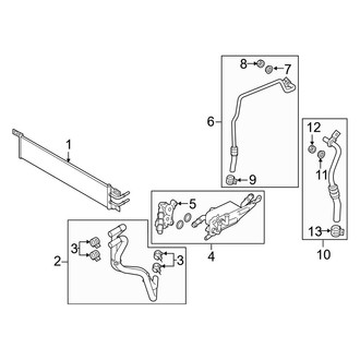 Ford OE - Cooling - Trans Oil Cooler (1.5L)