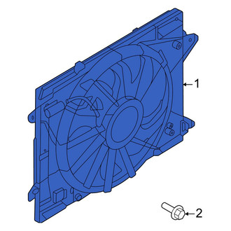 Ford OE - Engine Cooling Fan Assembly
