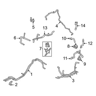 Ford OE - Inverter Cooling Components (Plug-In Hybrid)