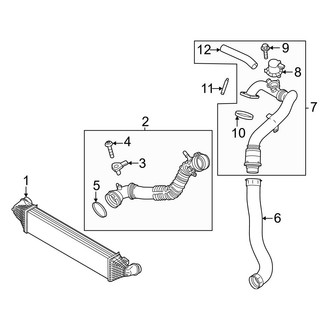 Ford OE - Cooling - Intercooler (2.0L)