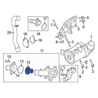 Ford OE - Engine Coolant Thermostat