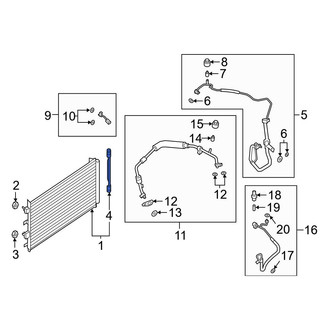 Ford OE - A/C Receiver Drier