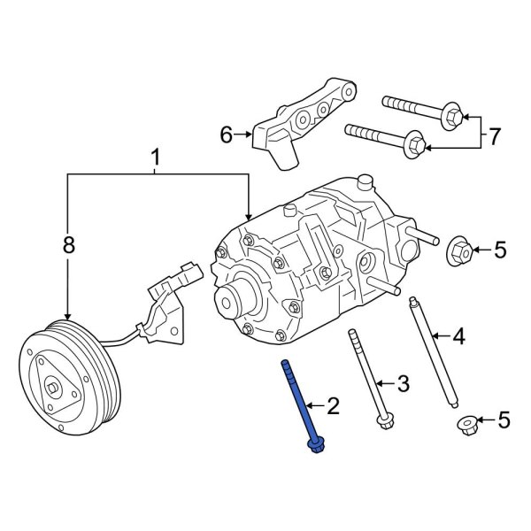 A/C Compressor Bolt