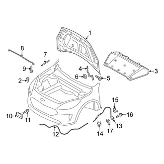 Ford OE - Hood & Components
