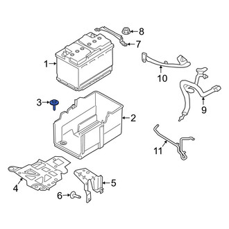 Ford OE - Battery Tray Bolt