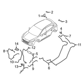 Ford OE - Electrical - Antenna