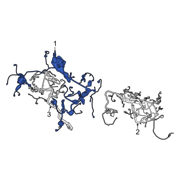 Ford OE LX6Z14290N Engine Compartment Wiring Harness