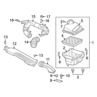Ford OE - Engine / Transaxle - Air Intake (1.5L)