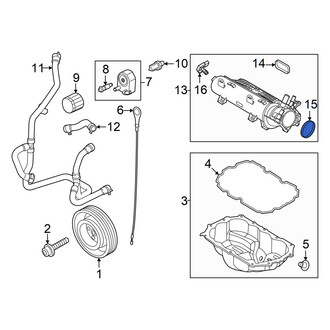 Ford OE - Fuel Injection Throttle Body Mounting Gasket