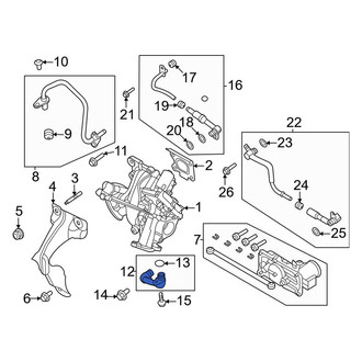 Ford OE - Turbocharger Oil Line