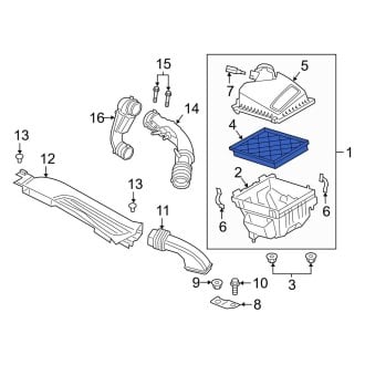 Ford Maverick OEM Air Intake Parts | Filters, Manifolds — CARiD.com