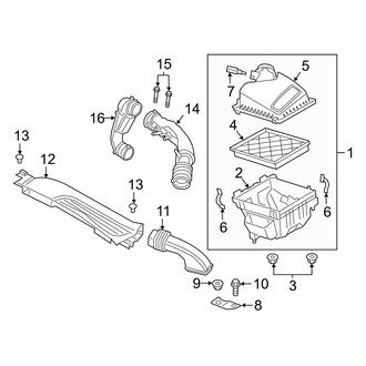 Ford OE - Engine / Transaxle - Air Intake (2.0L)