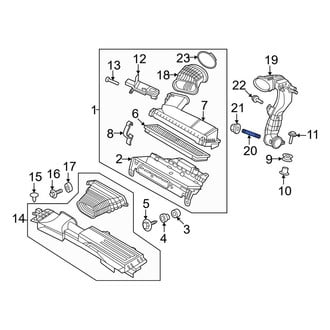 Ford OE - Engine Air Intake Hose Stud