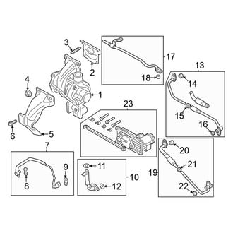 Ford OE - Engine / Transaxle - Turbocharger & Components (2.0L)