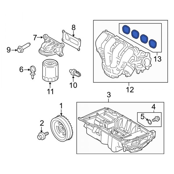 Engine Intake Manifold Gasket